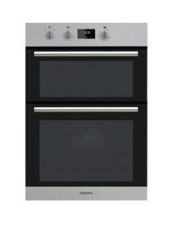 Hotpoint Dd2540Ix 60Cm Electric Built In Double Oven  - Oven Only